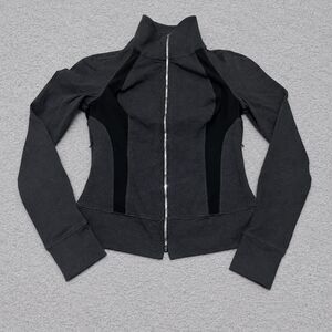 Vintage Y2K Bebe Sport Women’s Small Fitted Full Zip Track Jacket Made in USA